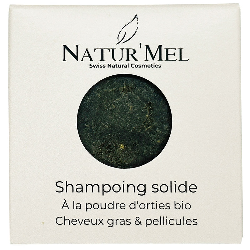Shampooing solide ortie