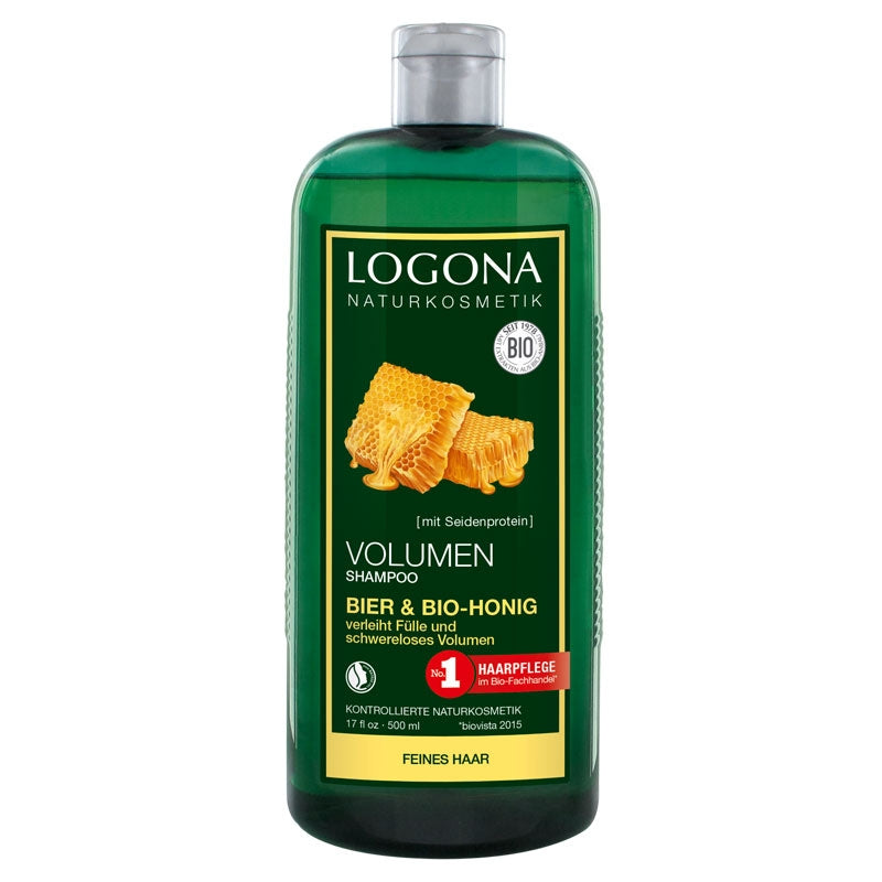 Volumenshampoo mit Honig und Bier BIO