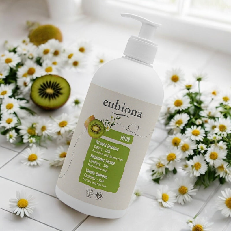 Eubiona - Shampooing volume BIO camomille & kiwi - 500ml
