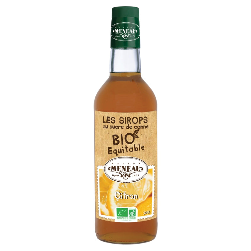Bio-Zitronensirup - 50cl - Meneau