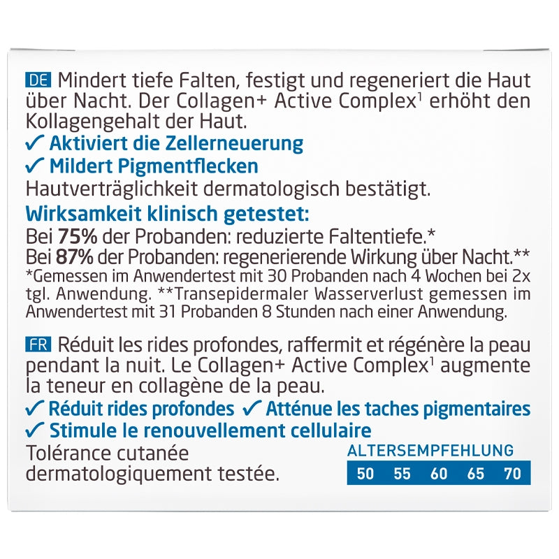Soin de nuit redensifiant gentiane bleue & edelweiss BIO