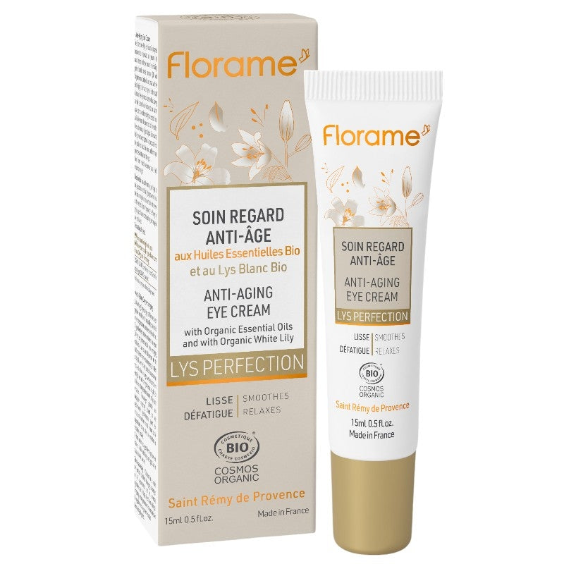 Florame - Soin regard anti-âge BIO lys blanc 15ml