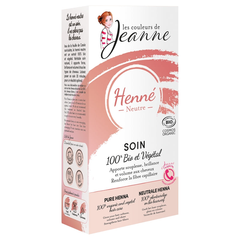 Soin végétal BIO henné neutre