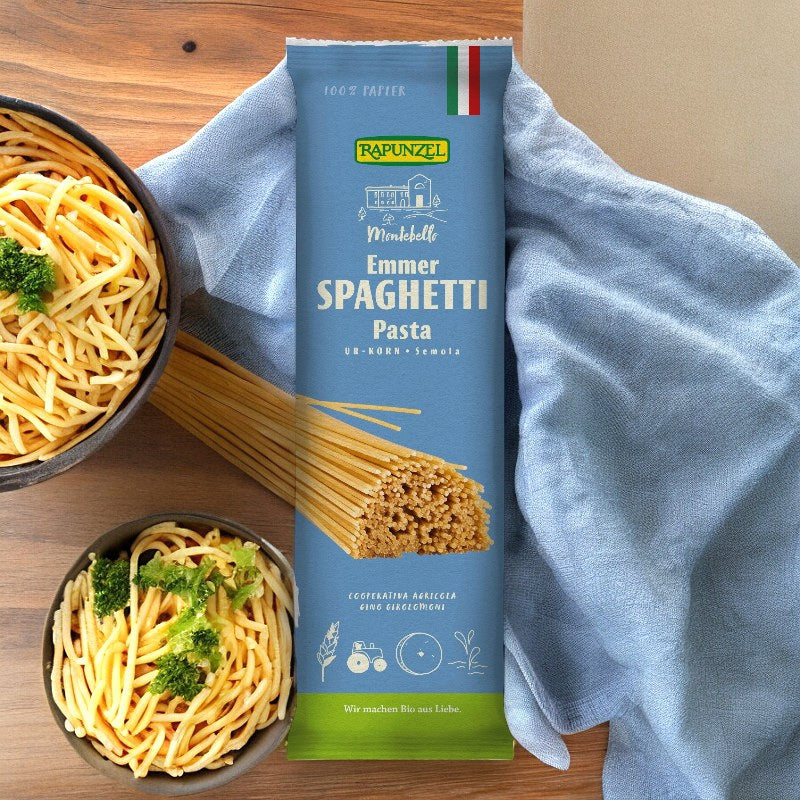 Spaghetti au blé amidonnier semola BIO