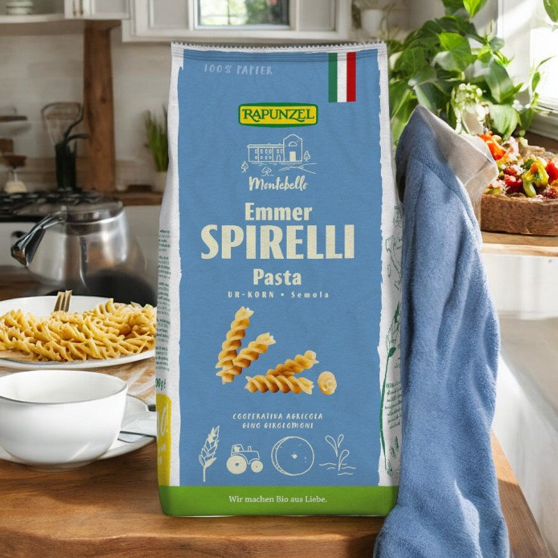 Spirelli au blé amidonnier semola BIO