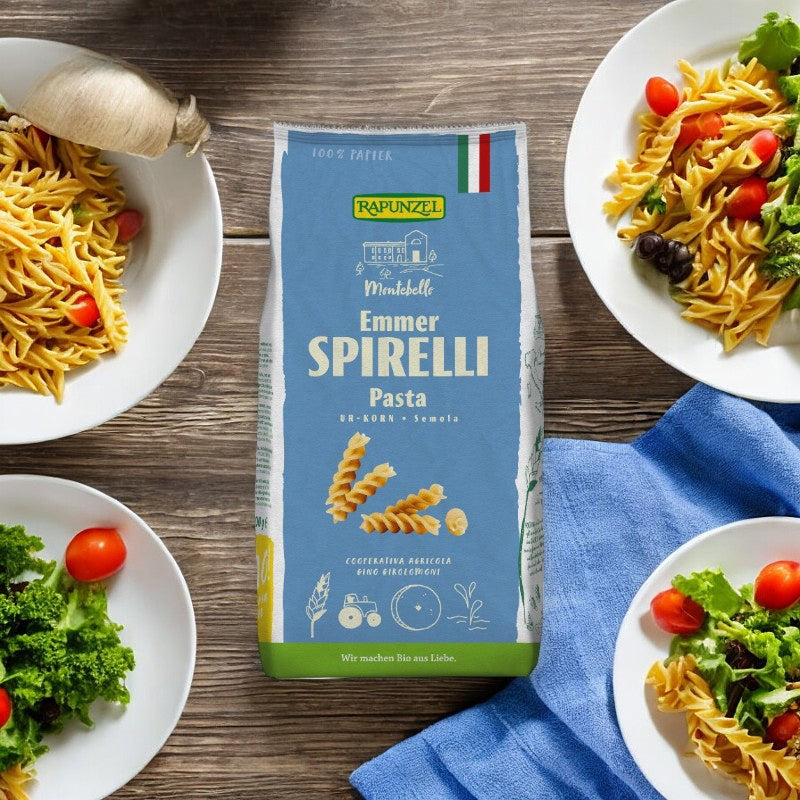 Spirelli au blé amidonnier semola BIO