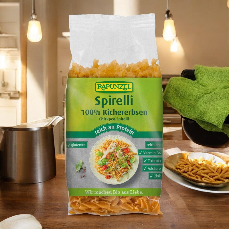 Spirelli aux pois chiche BIO