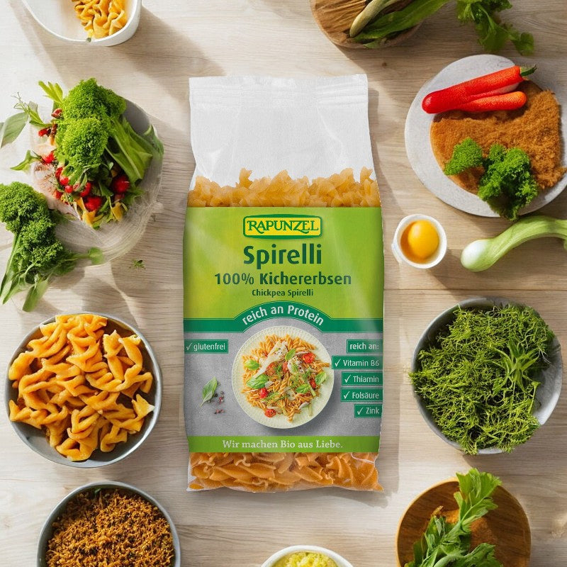 Spirelli aux pois chiche BIO