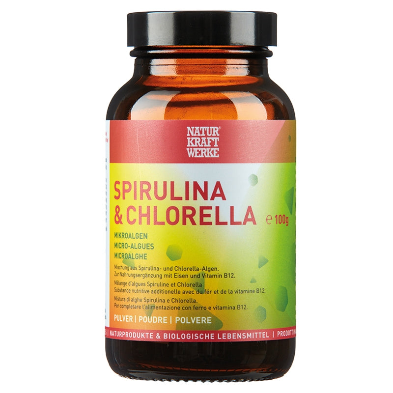 Spiruline & chlorella en poudre 100 g
