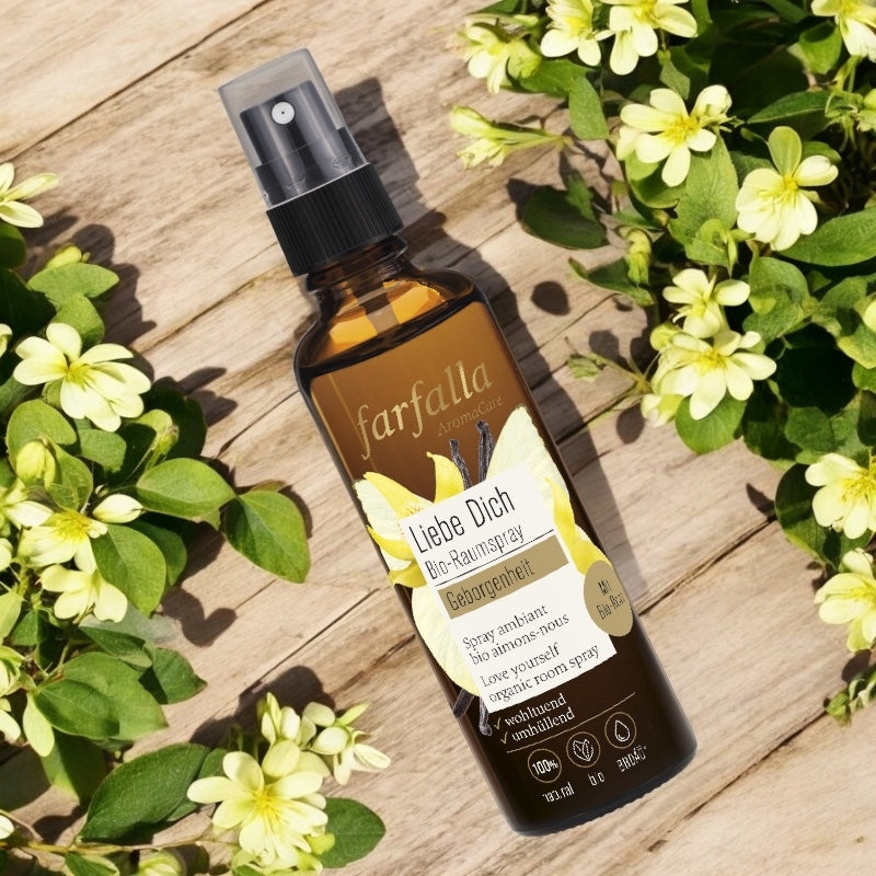 Farfalla - Spray ambiant BIO Aimons-nous rose 75ml