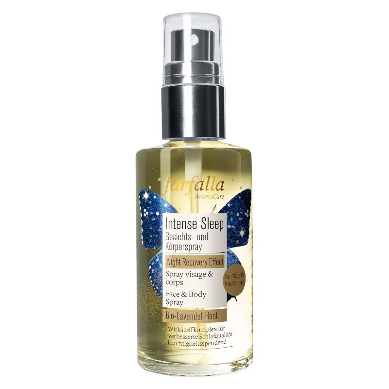 Farfalla - Gesichts- & Körperspray Intensiver Schlaf Lavendel BIO 60ml