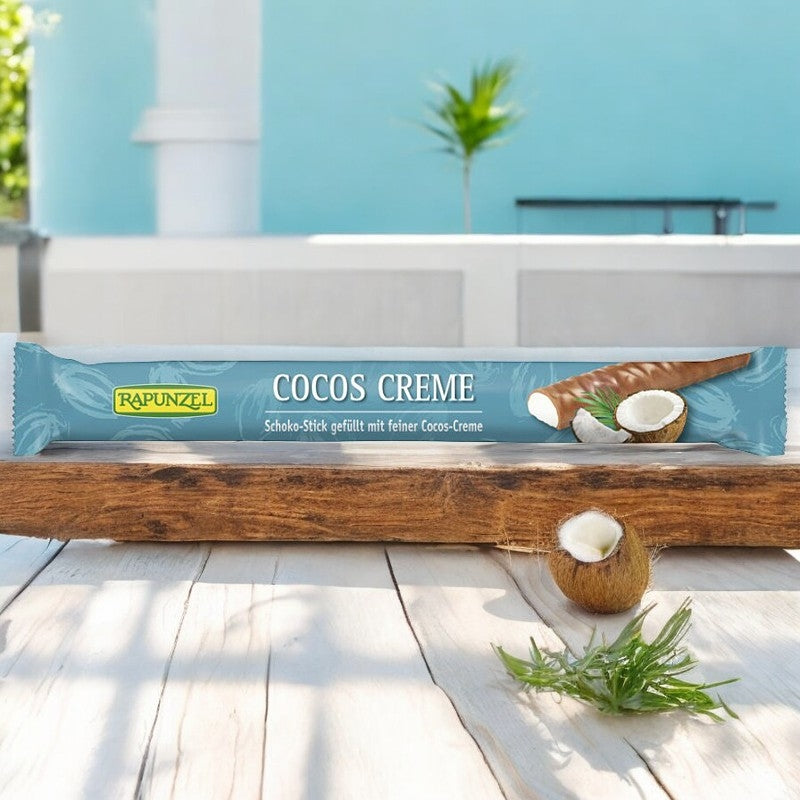 Stick chocolat au lait fourré à la crème de coco BIO