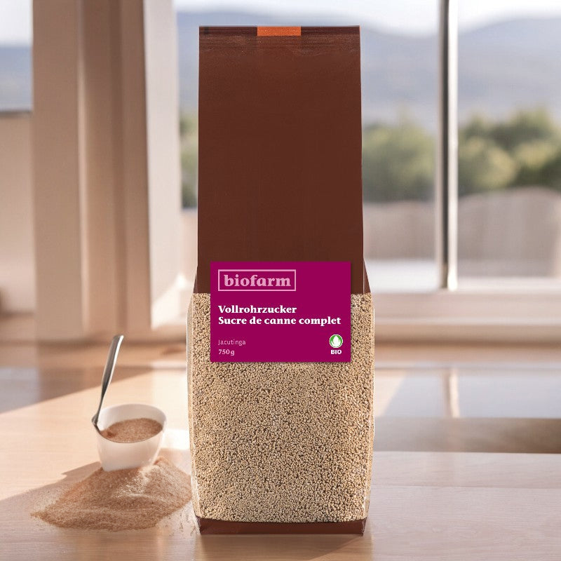 Biofarm - Sucre de canne complet BIO 750g