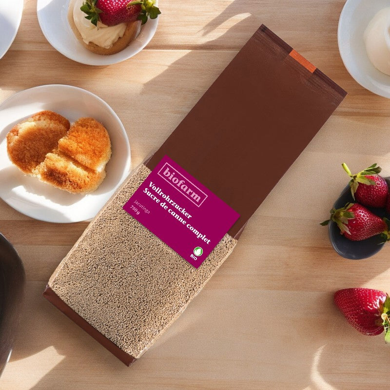 Biofarm - Sucre de canne complet BIO 750g
