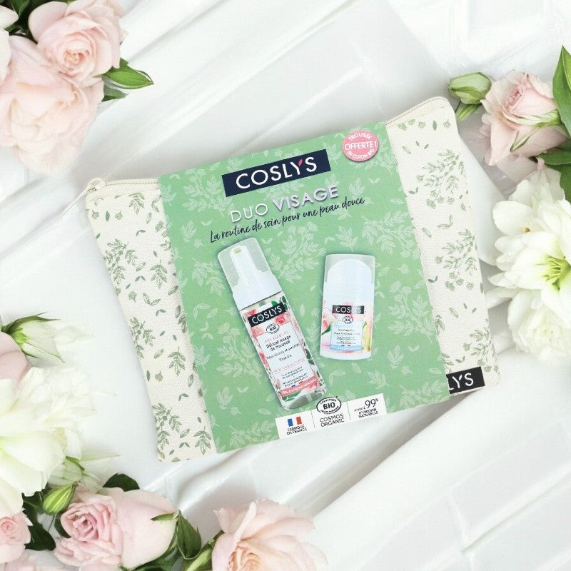 Coslys - Trousse coffret duo soin visage BIO