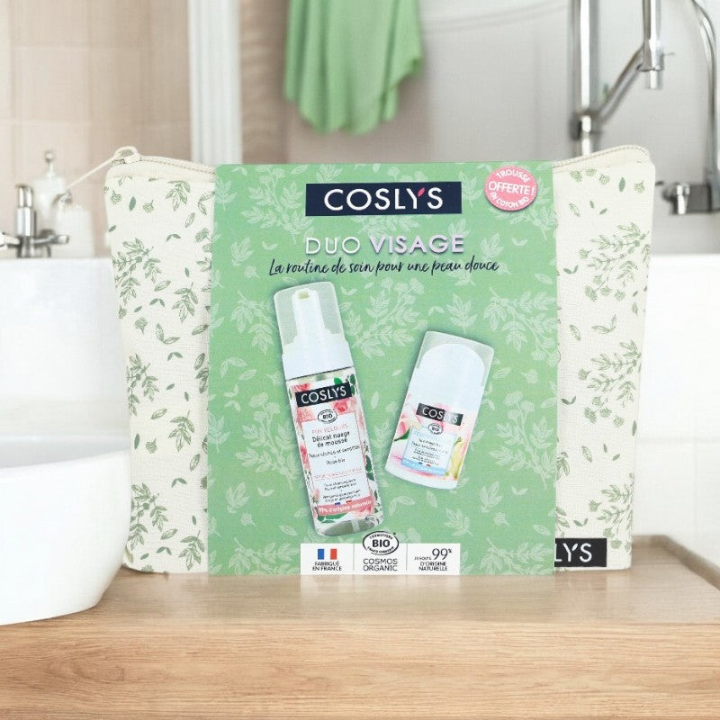 Coslys - Trousse coffret duo soin visage BIO