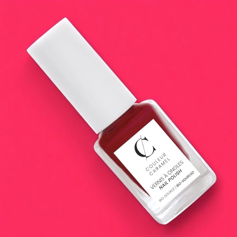 Couleur Caramel - Vernis à ongles mat Rouge N°08 11ml