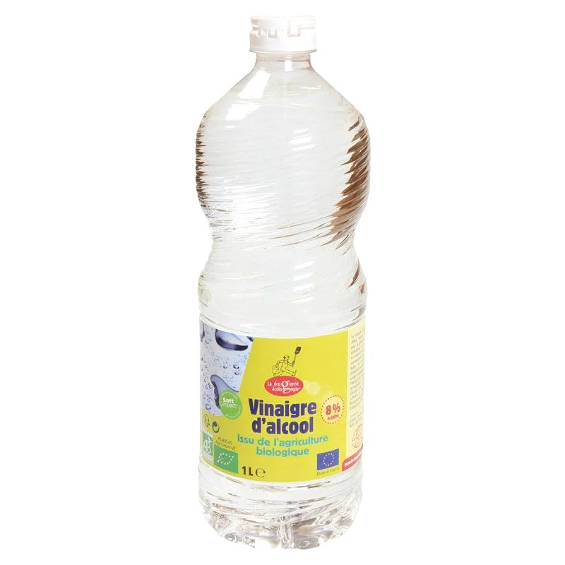 Vinaigre d'alcool bio 8° - 1 L - La Droguerie Écologique