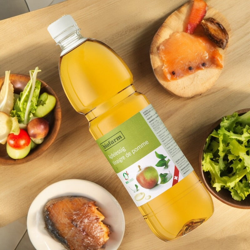 Biofarm - Vinaigre de pomme suisse BIO 1l