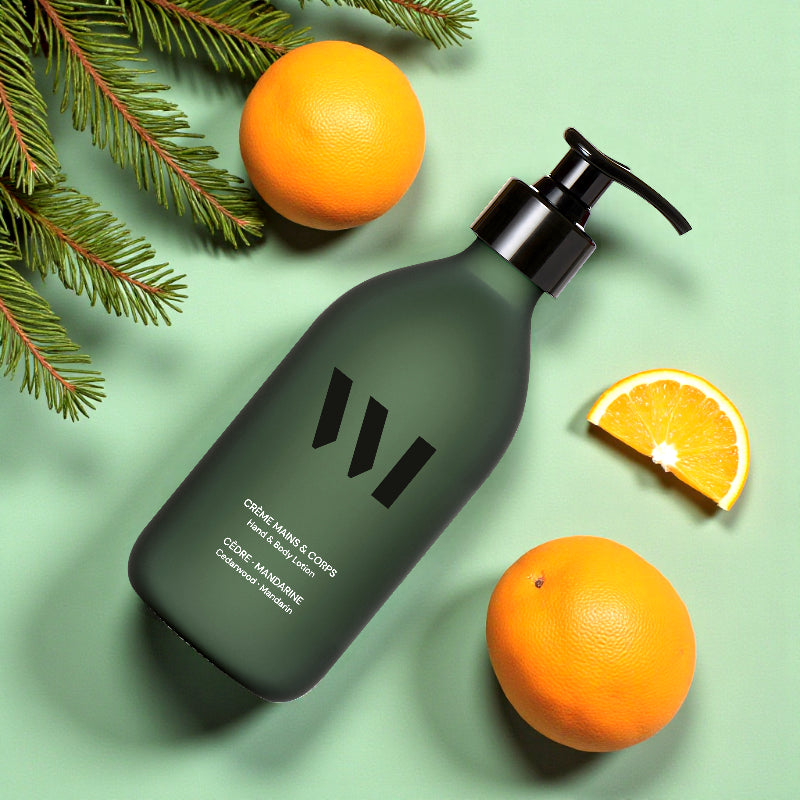 Crème mains & corps BIO cèdre & mandarine - 290ml - What Matters