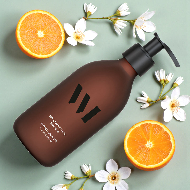 Gel lavant mains BIO fleur d'oranger - 290ml - What Matters